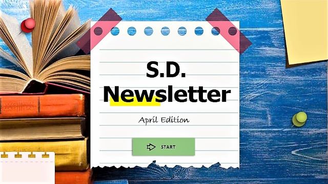 SD April Newsletter
