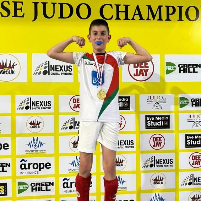 Gold Medalist Marco Bou Chahla