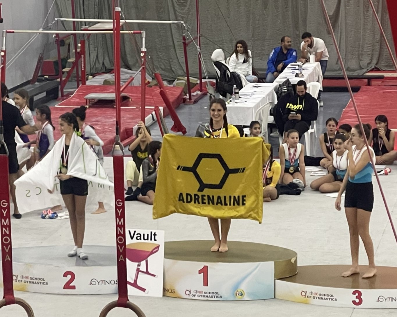 Gaelle Halaby-Gymnastics Competition