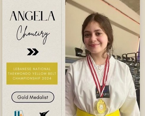 Gold Medalist in Taekwondo