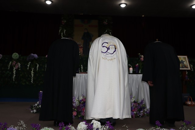 القداس الصباحي للقديسة كلودين